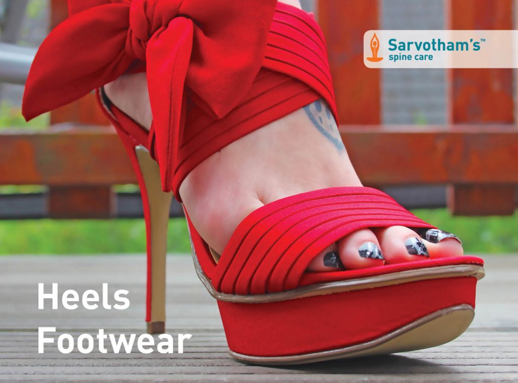 Heels Footwear Sarvotham's Spine Care