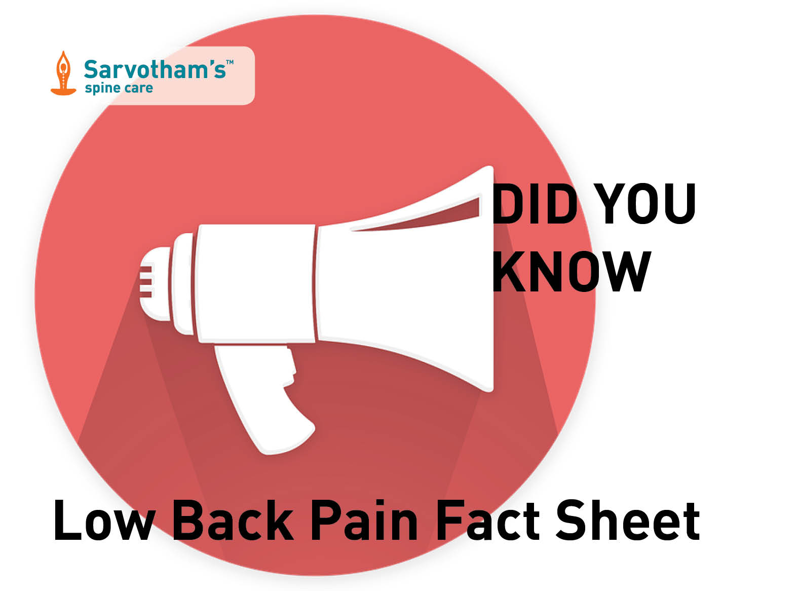Low Back Pain Fact Sheet Sarvotham s Spine Care low-back-pain-fact-sheet-sarvotham-s-spine-care